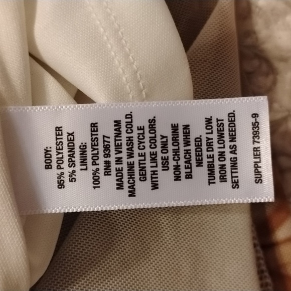 Worthington Women's Smoke Drape Neck Blouse, Size: L, NWT - Picture 6 of 9